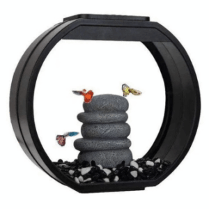 Blue Planet Aquarium Deco O Mini 10L Black