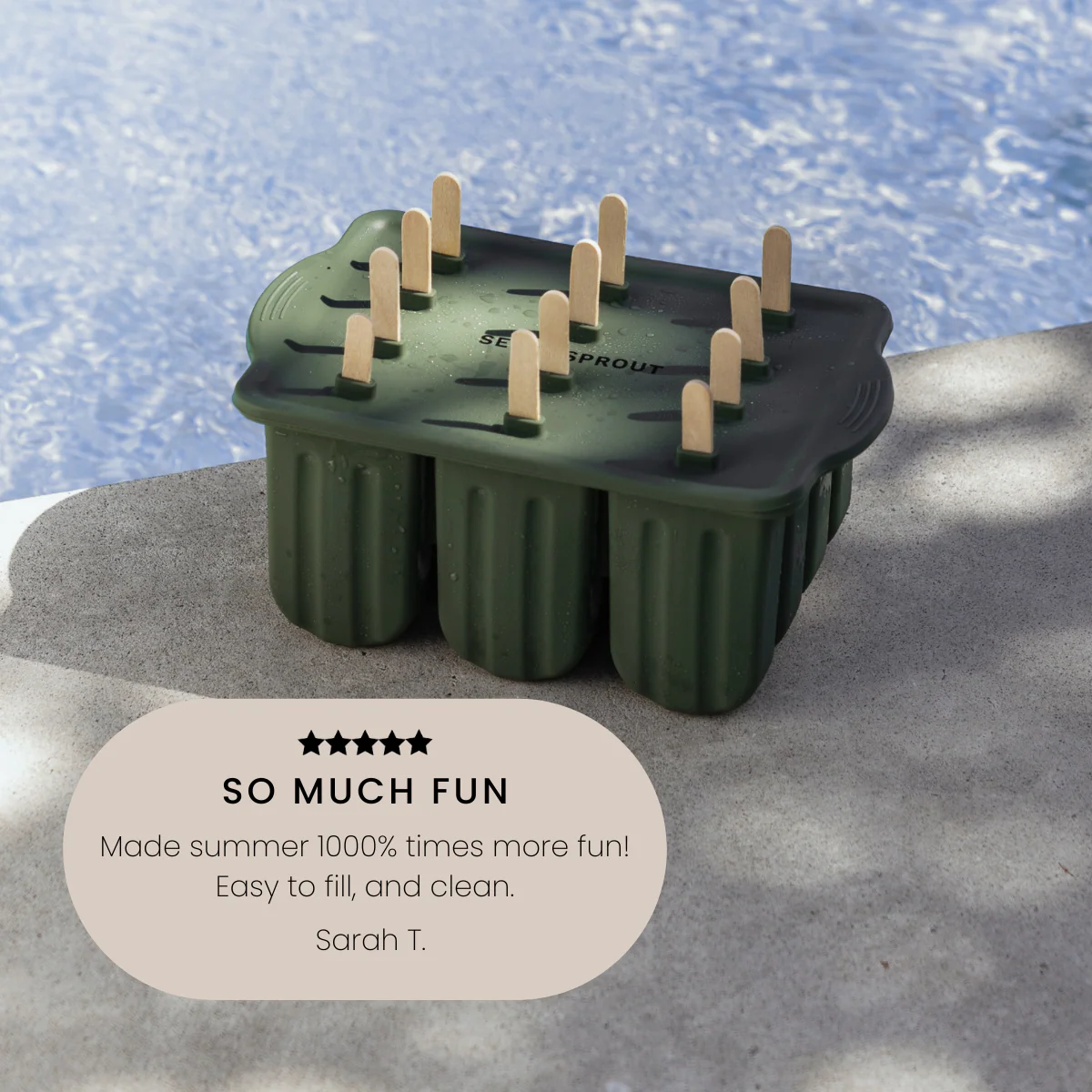 Icy Pole Mould | Eucalyptus - Image 4