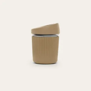 Reusable Glass Coffee Cup | Praline 8oz