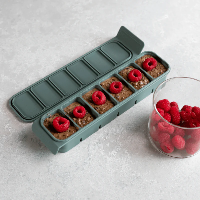 6 Portion Silicone Freezer Tray | Eucalyptus - Image 3