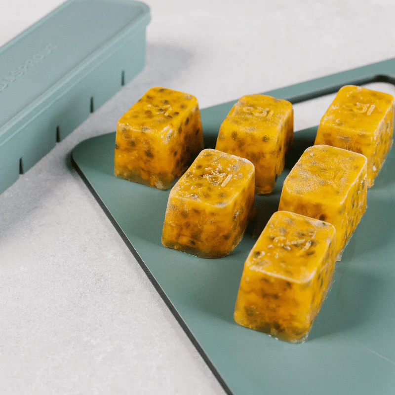 6 Portion Silicone Freezer Tray | Eucalyptus - Image 4