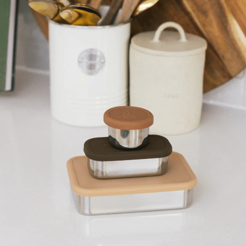 CrunchBox™ OG Lunch Box | Pecan 3 Pot Set - Image 2