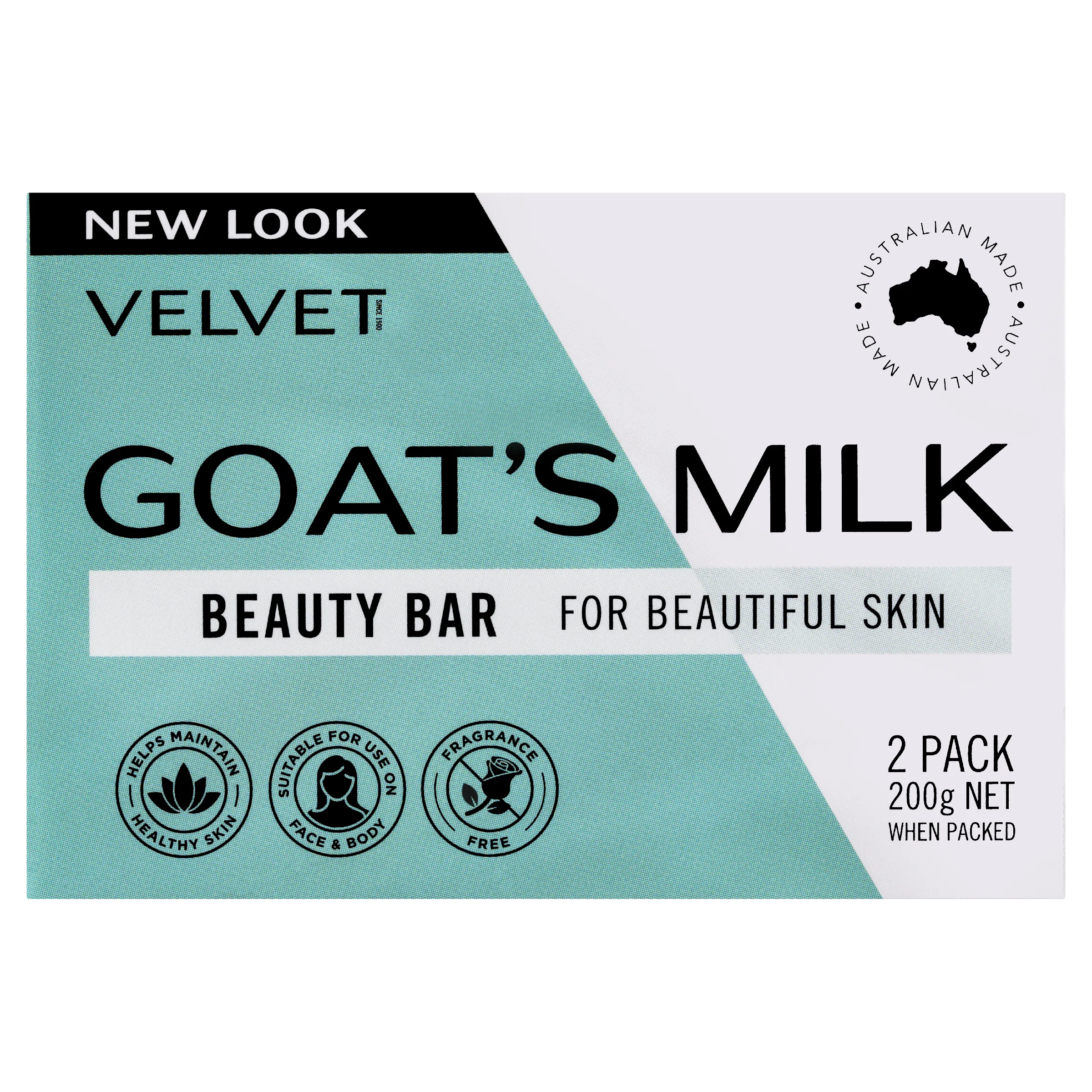 Velvet Goats Milk Beauty Bar 200g - Image 3