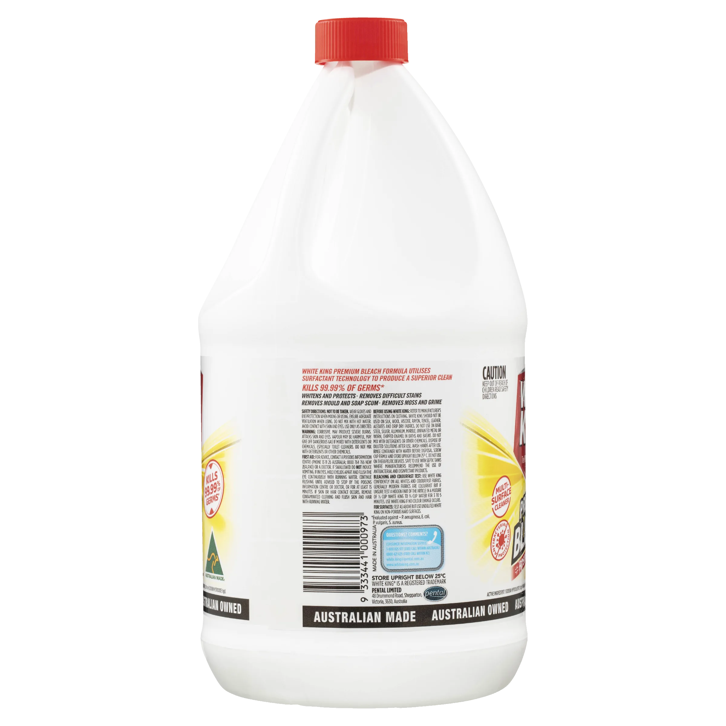 White King Bleach Lemon 2.5L - Image 4