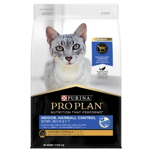 PRO PLAN Indoor Hairball Control Chicken Formula Dry Cat Food 7kg