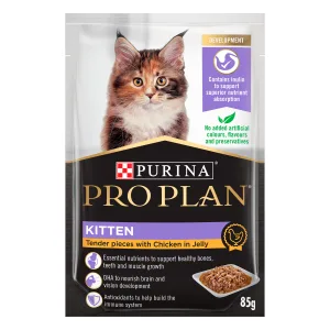 PRO PLAN Chicken in Jelly Kitten Food 85g