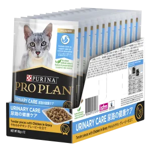 PRO PLAN Adult Urinary Care Chicken in Gravy Wet Cat Food 85g x 12