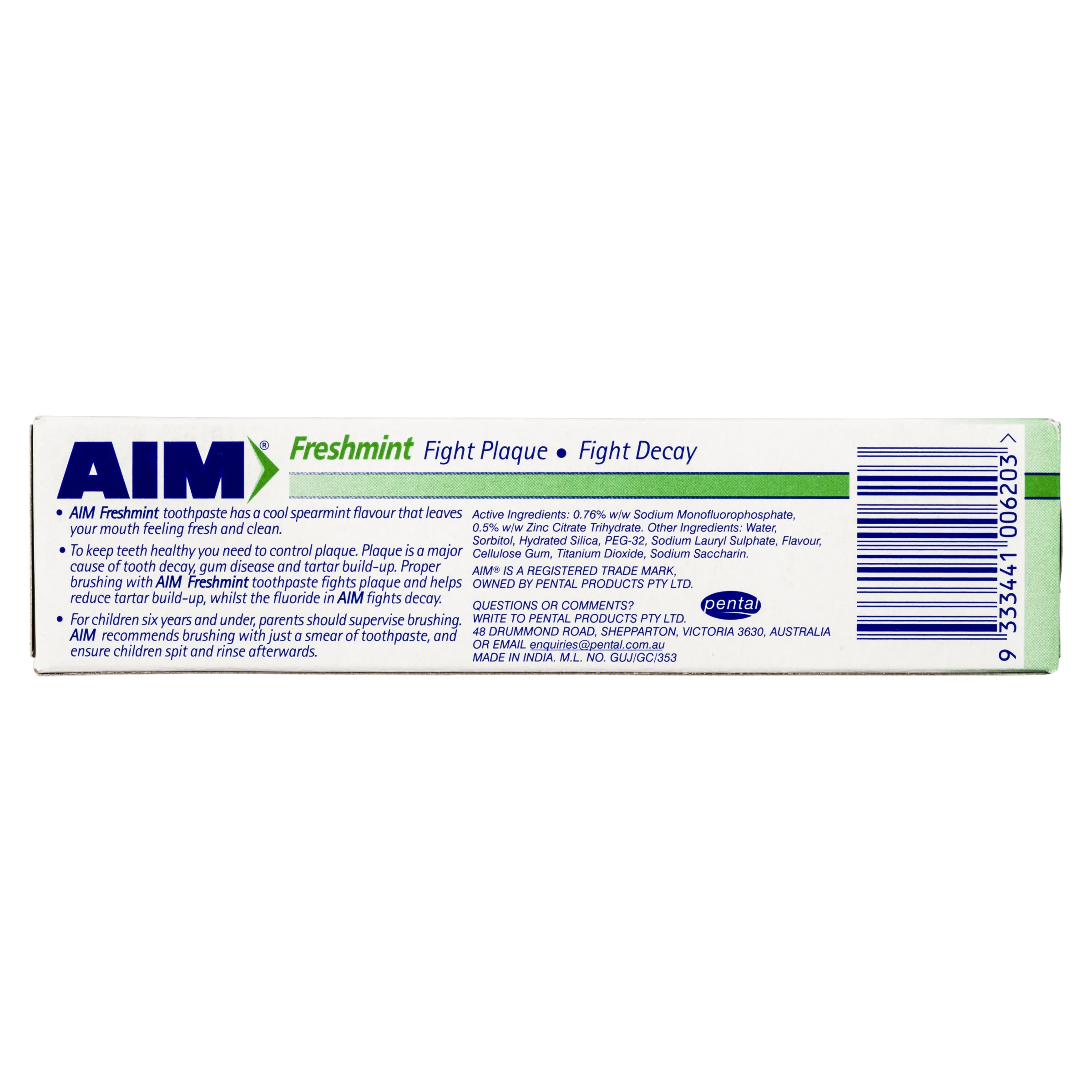 Aim Toothpaste Freshmint 90g - Image 4