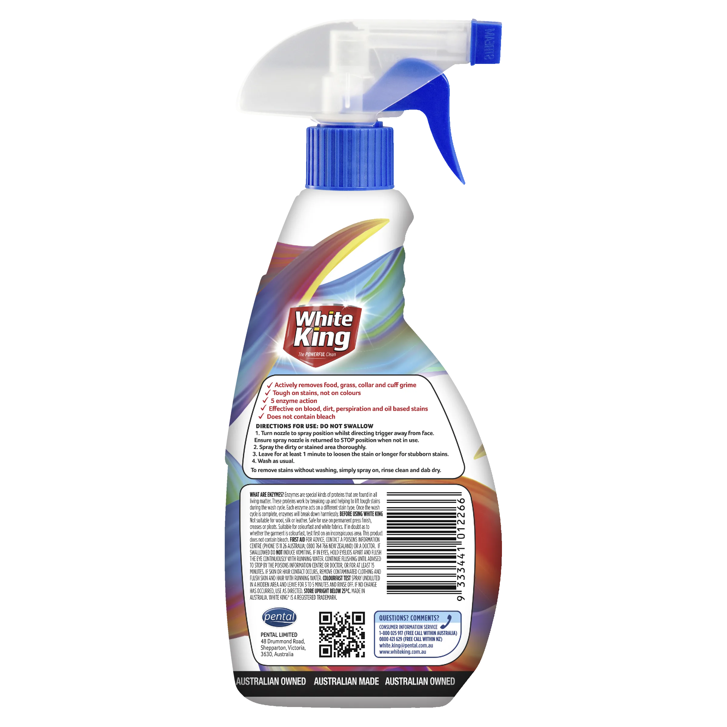 White King Fabric Stain Lift 500ml - Image 3