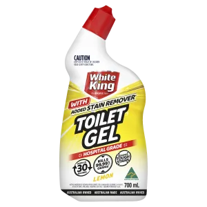 White King Lemon Power Toilet Cleaner Gel 700mL