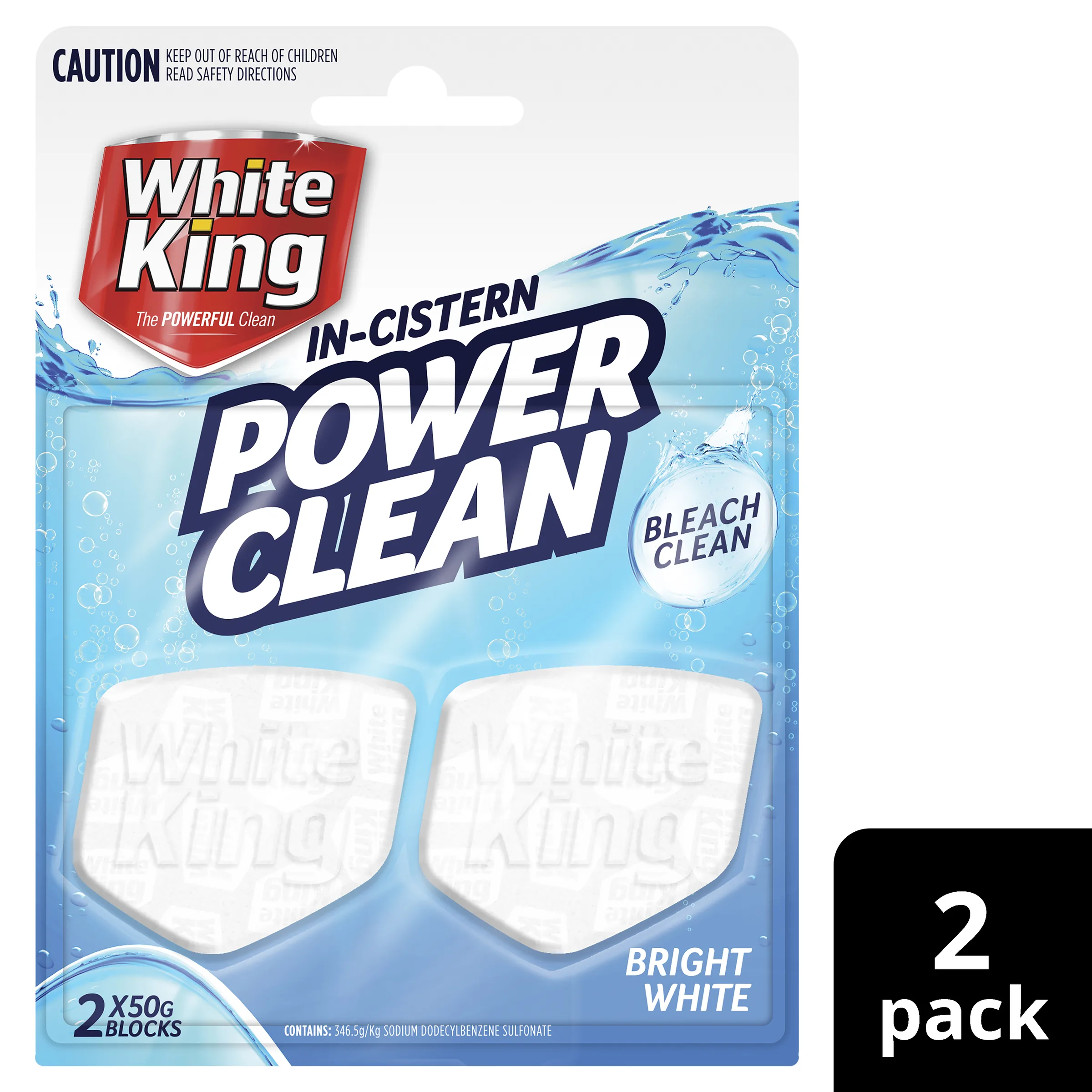 White King In-Cistern Blocks Bright White 2 Pack - Image 4