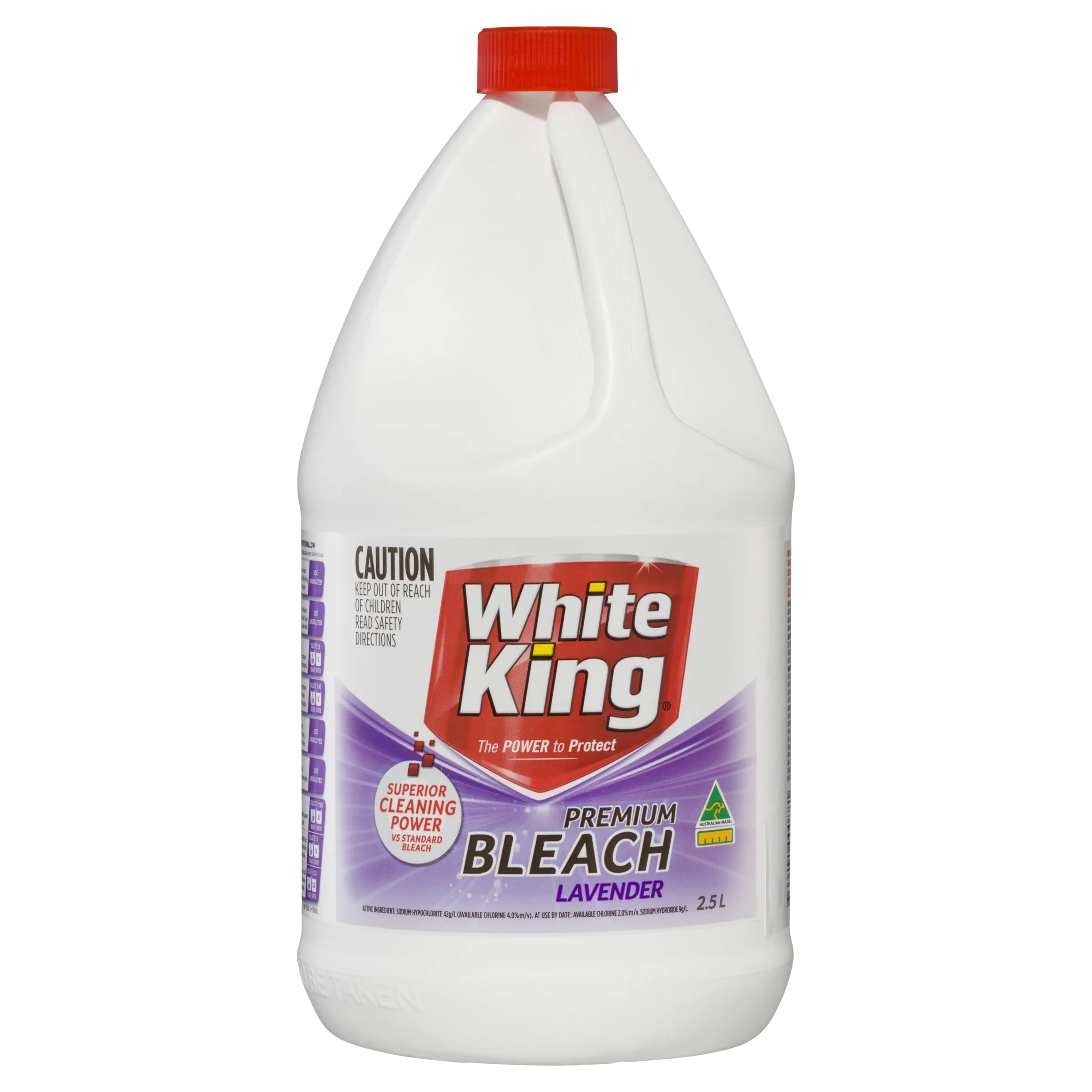 White King Bleach Lavender 2.5L - Image 3