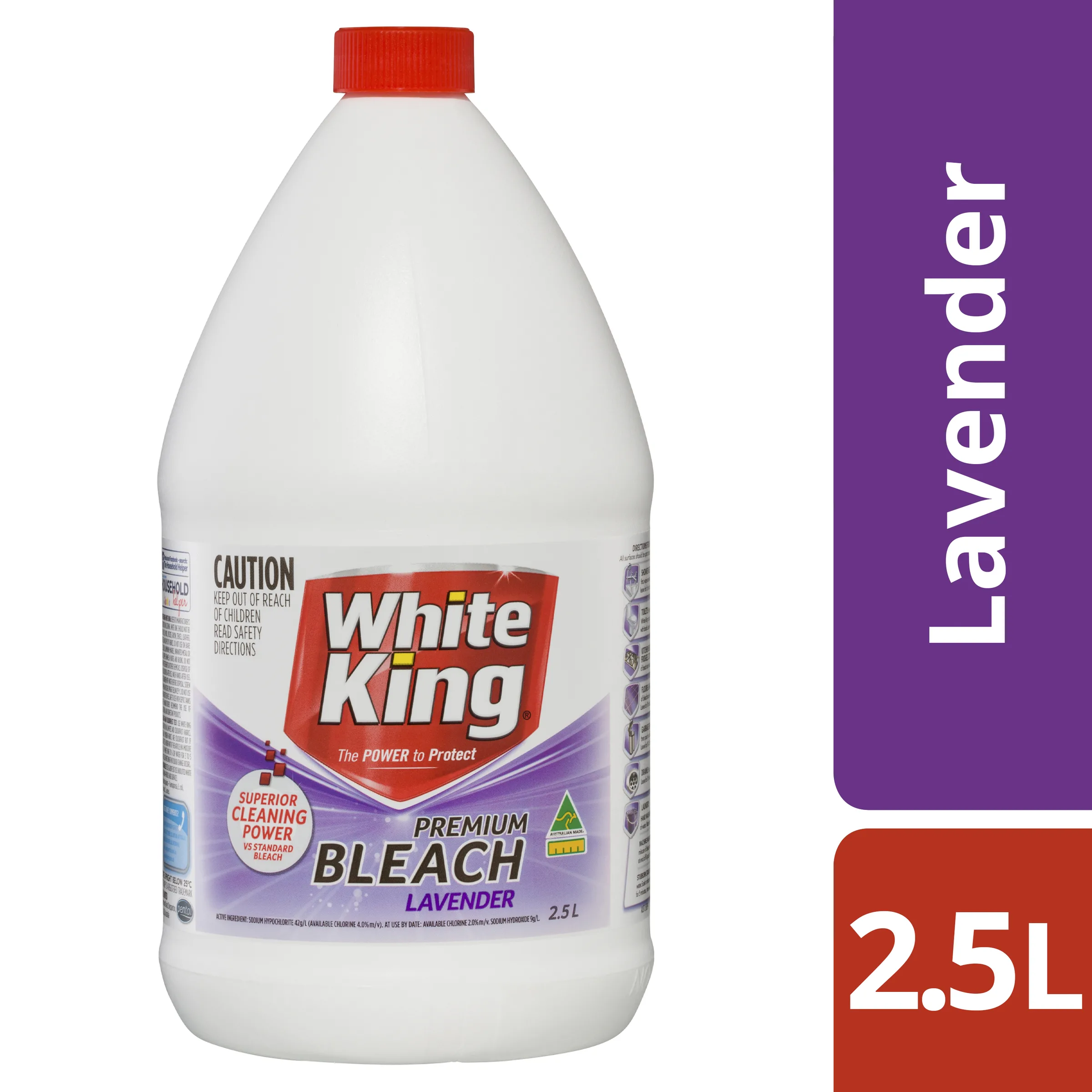 White King Bleach Lavender 2.5L - Image 6