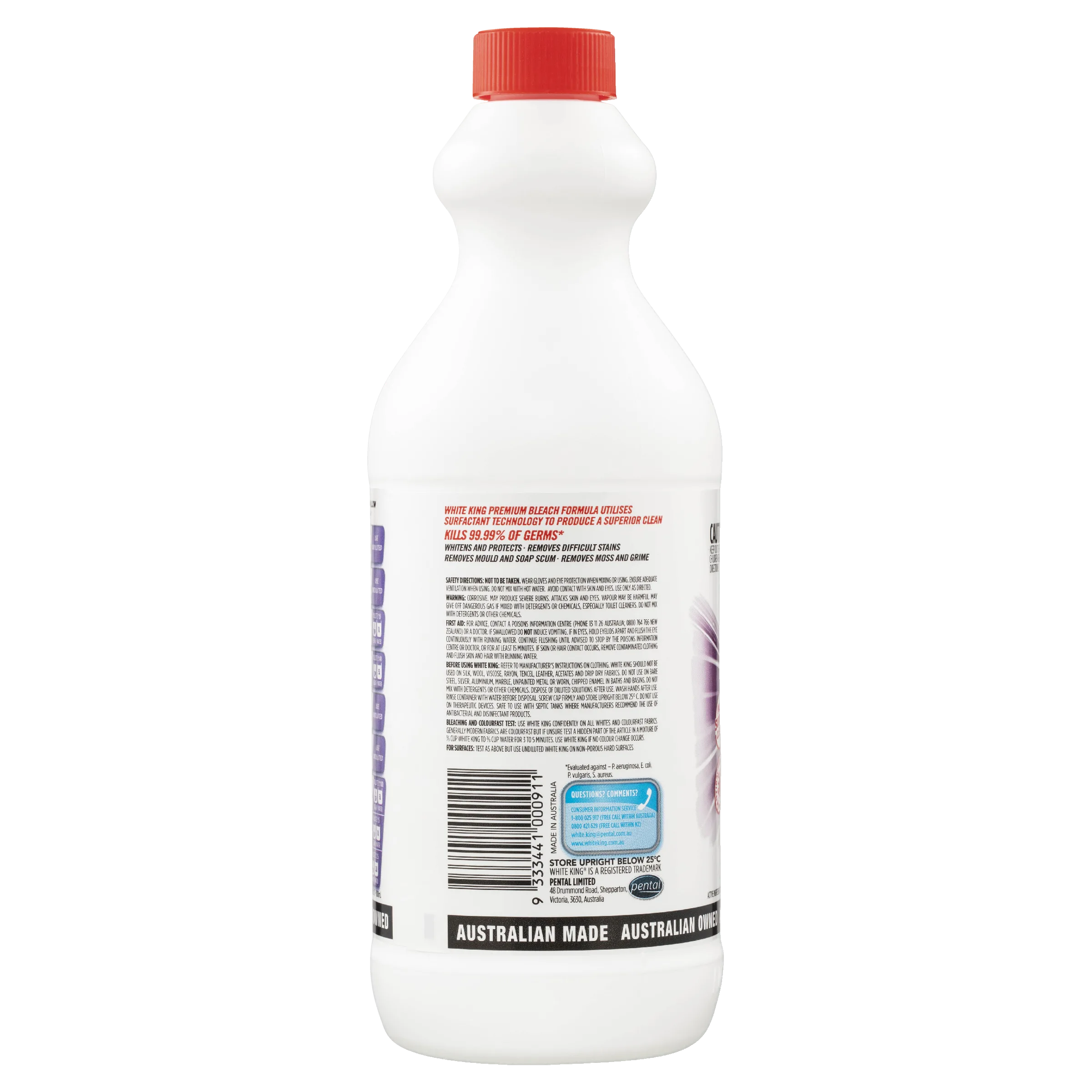 White King Bleach Lavender 1.25L - Image 3