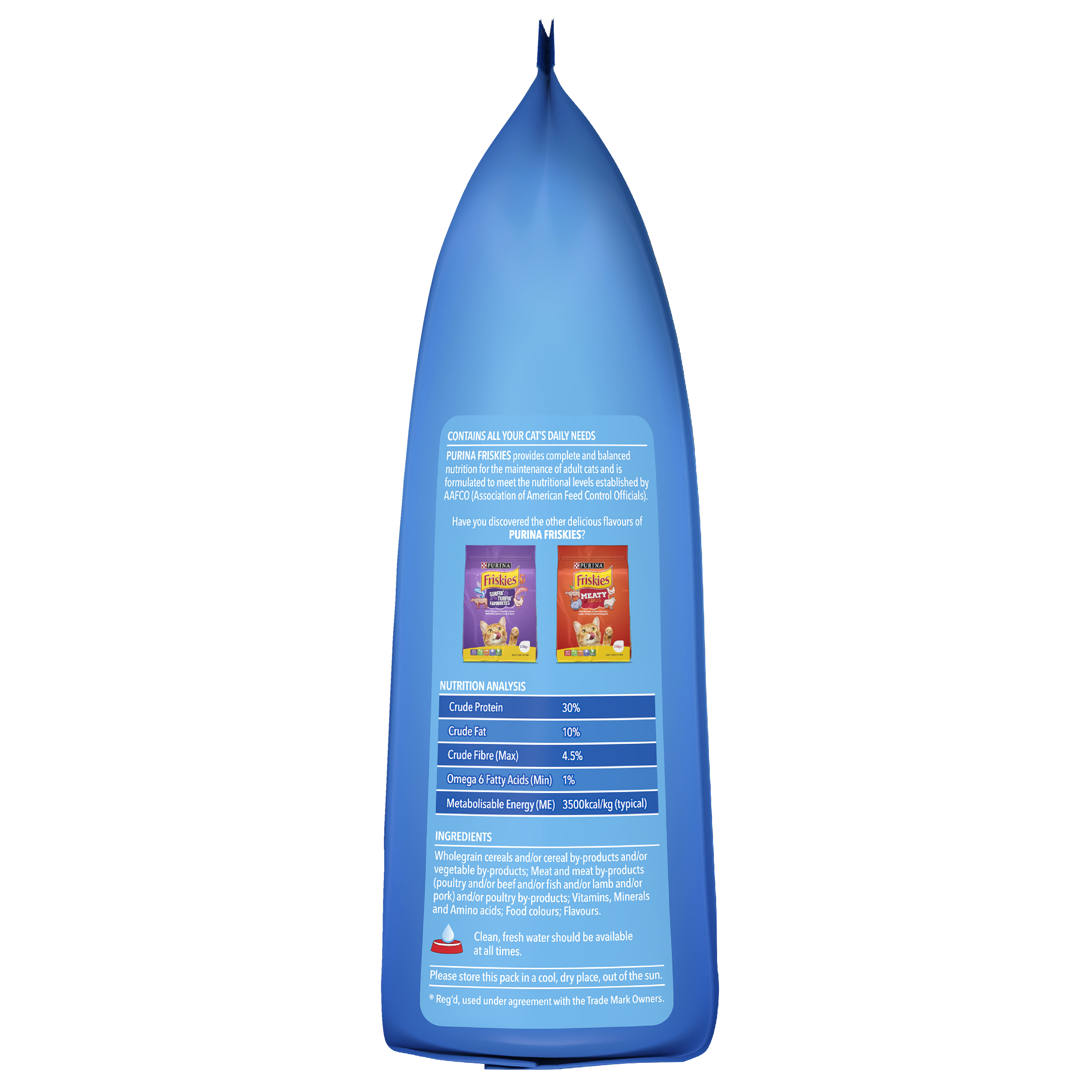 Friskies Adult Seafood Sensations Dry Cat Food 2.5kg - Image 10