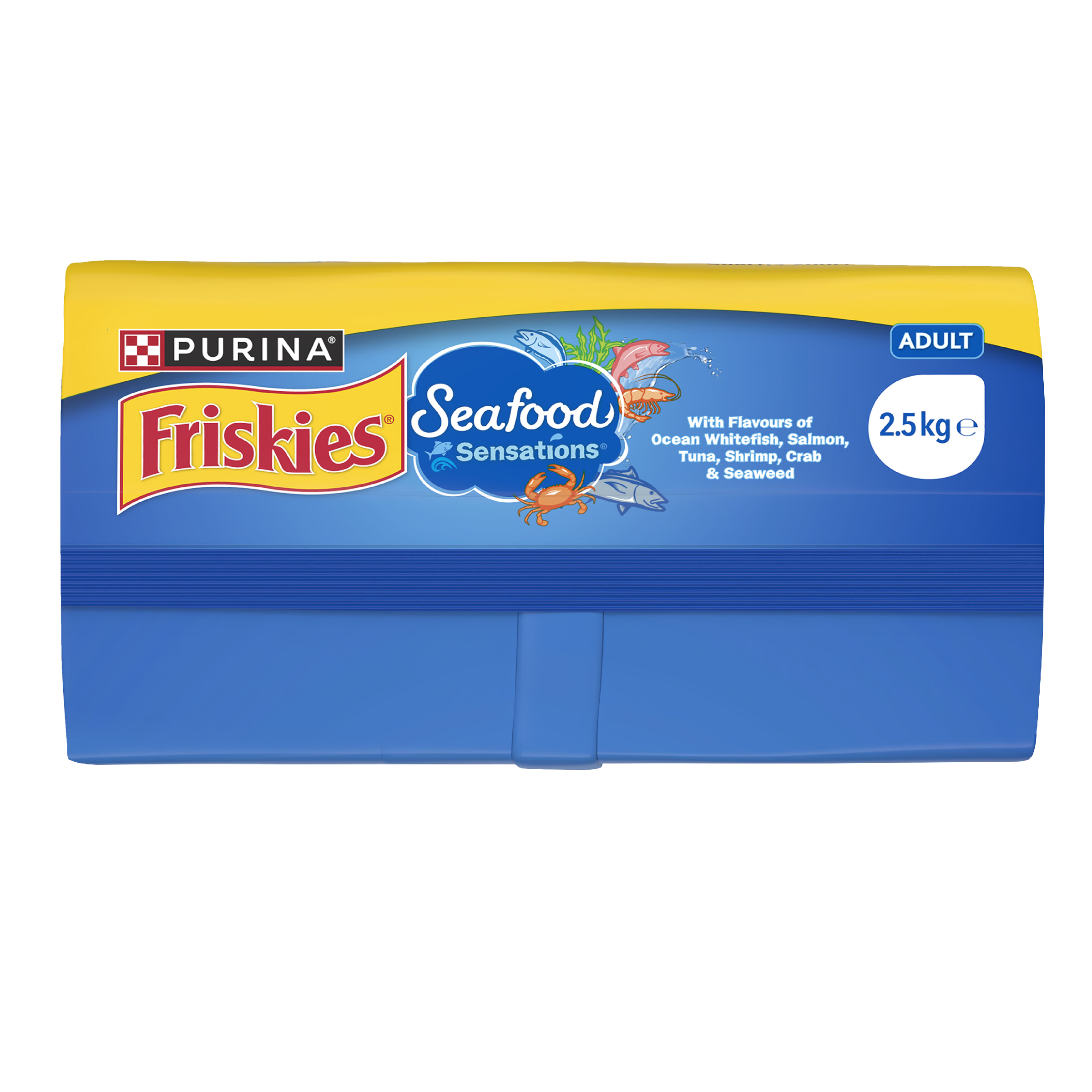 Friskies Adult Seafood Sensations Dry Cat Food 2.5kg - Image 9