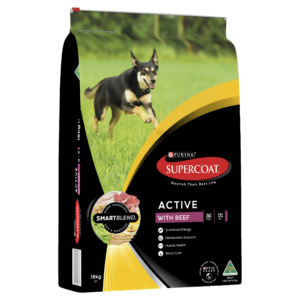 SUPERCOAT Adult Active Beef 18kg