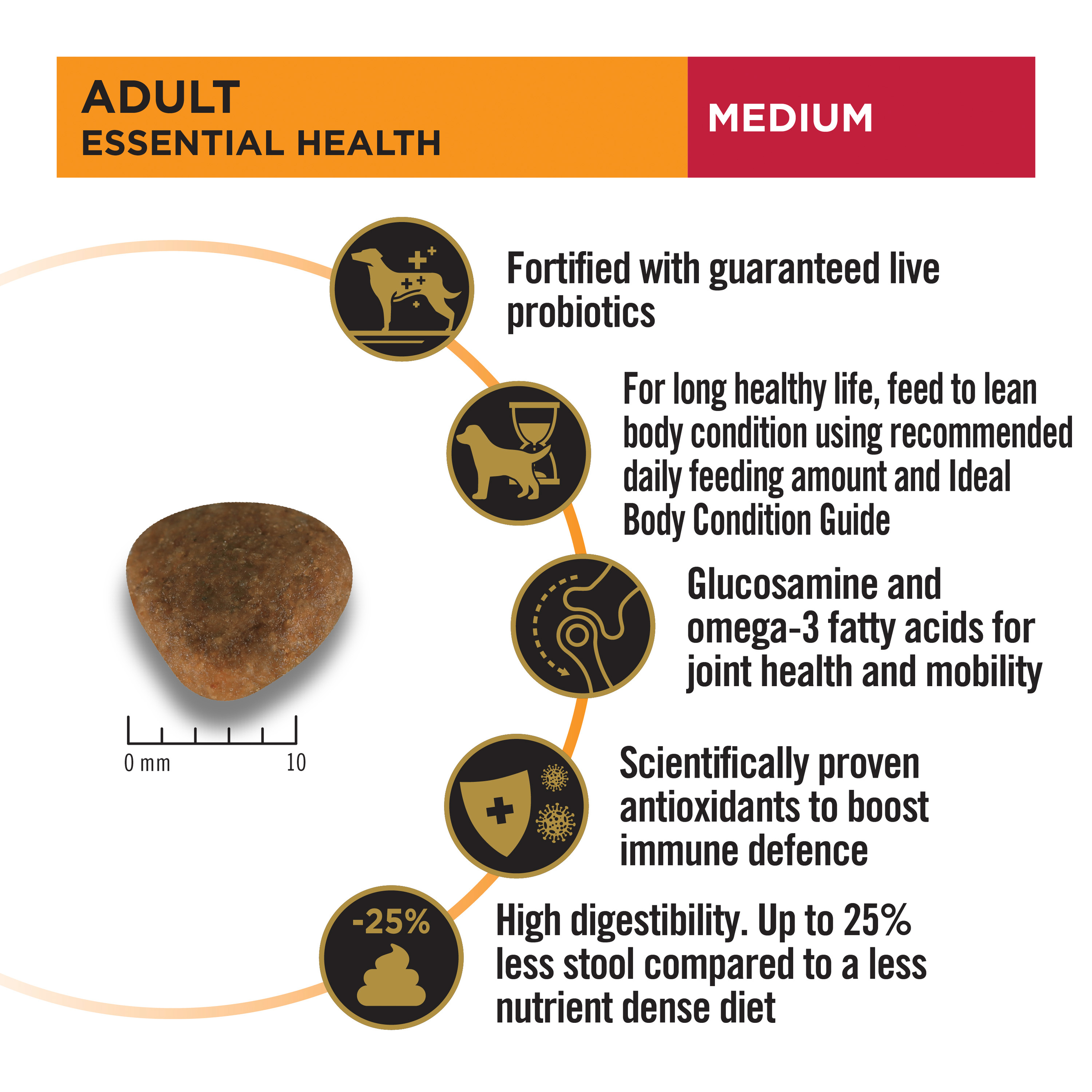 PRO PLAN Adult Medium Breed Chicken Dry Dog Food 3kg - Image 8