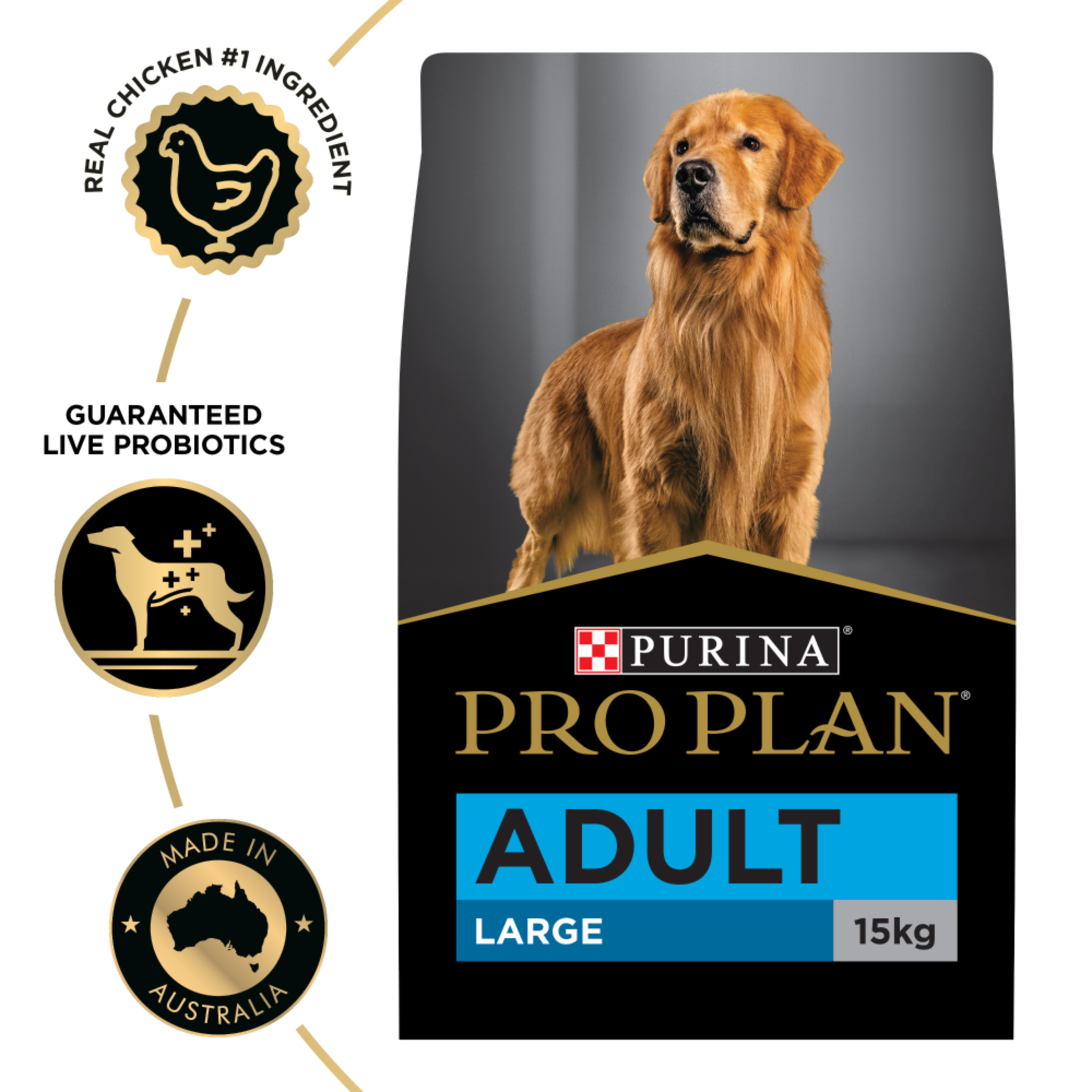 PRO PLAN Adult Large Breed Chicken Dry Dog Food 15kg - Image 12