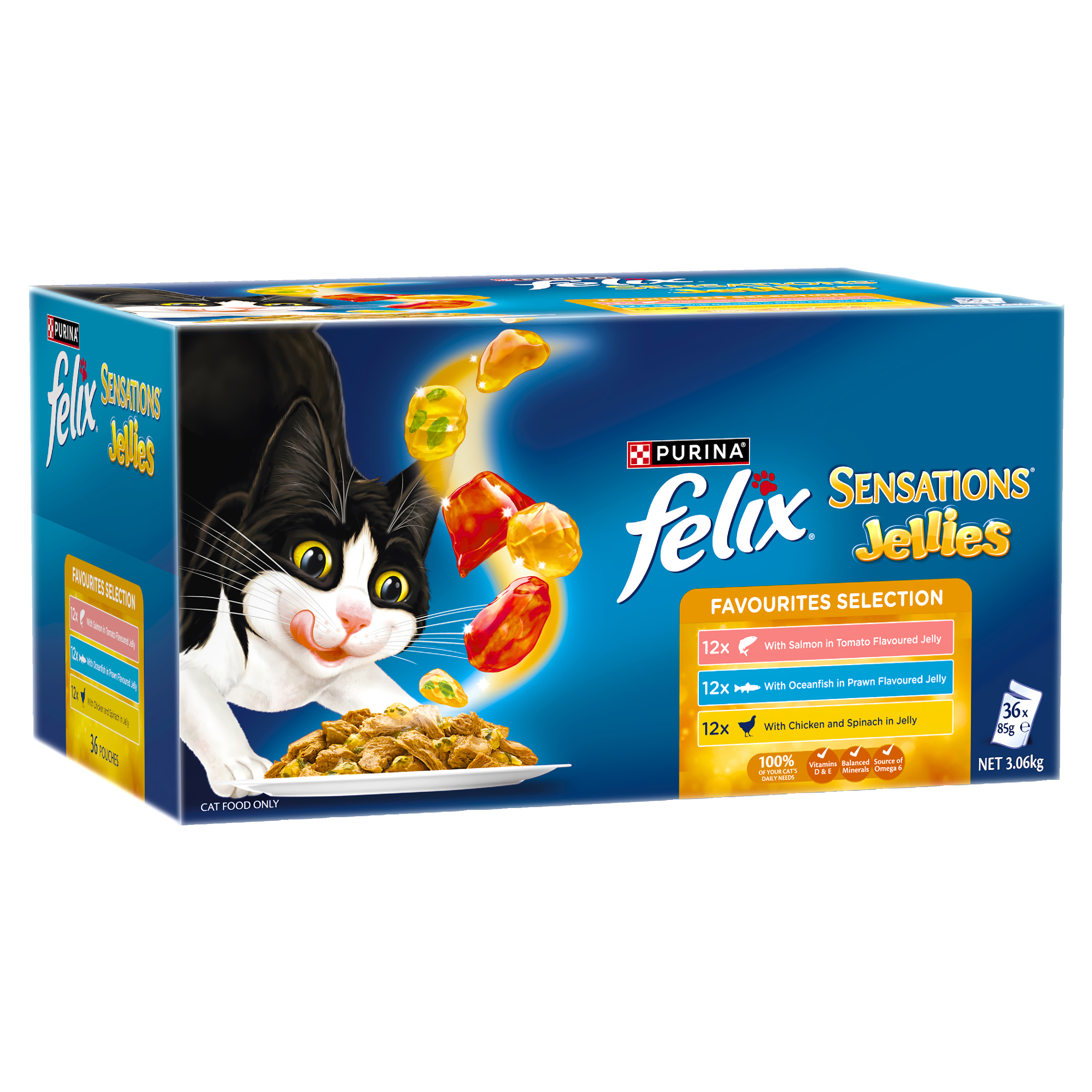 FELIX Adult Sensations® Jellies Favourites Selection Wet Cat Food 36x85g - Image 10