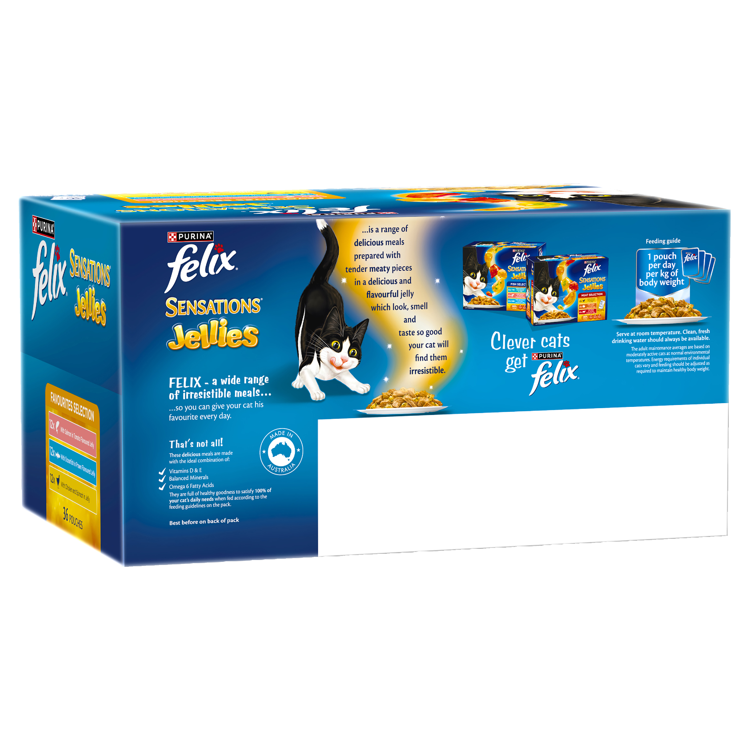 FELIX Adult Sensations® Jellies Favourites Selection Wet Cat Food 36x85g - Image 8