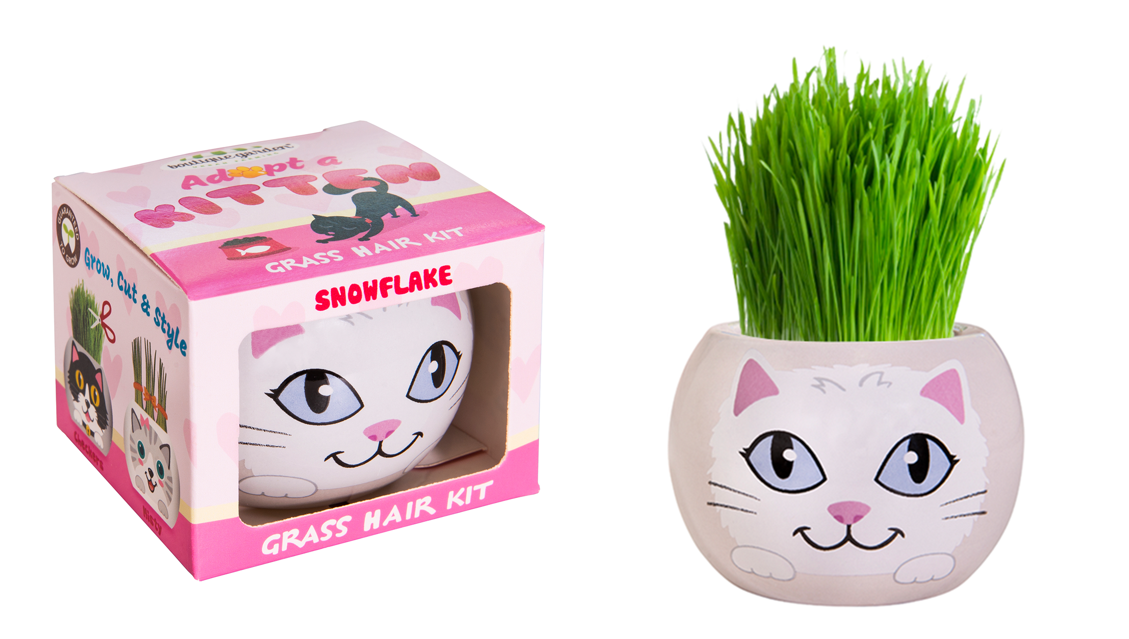 Grass Hair Kit - Kittens (Snowflake) - Image 2