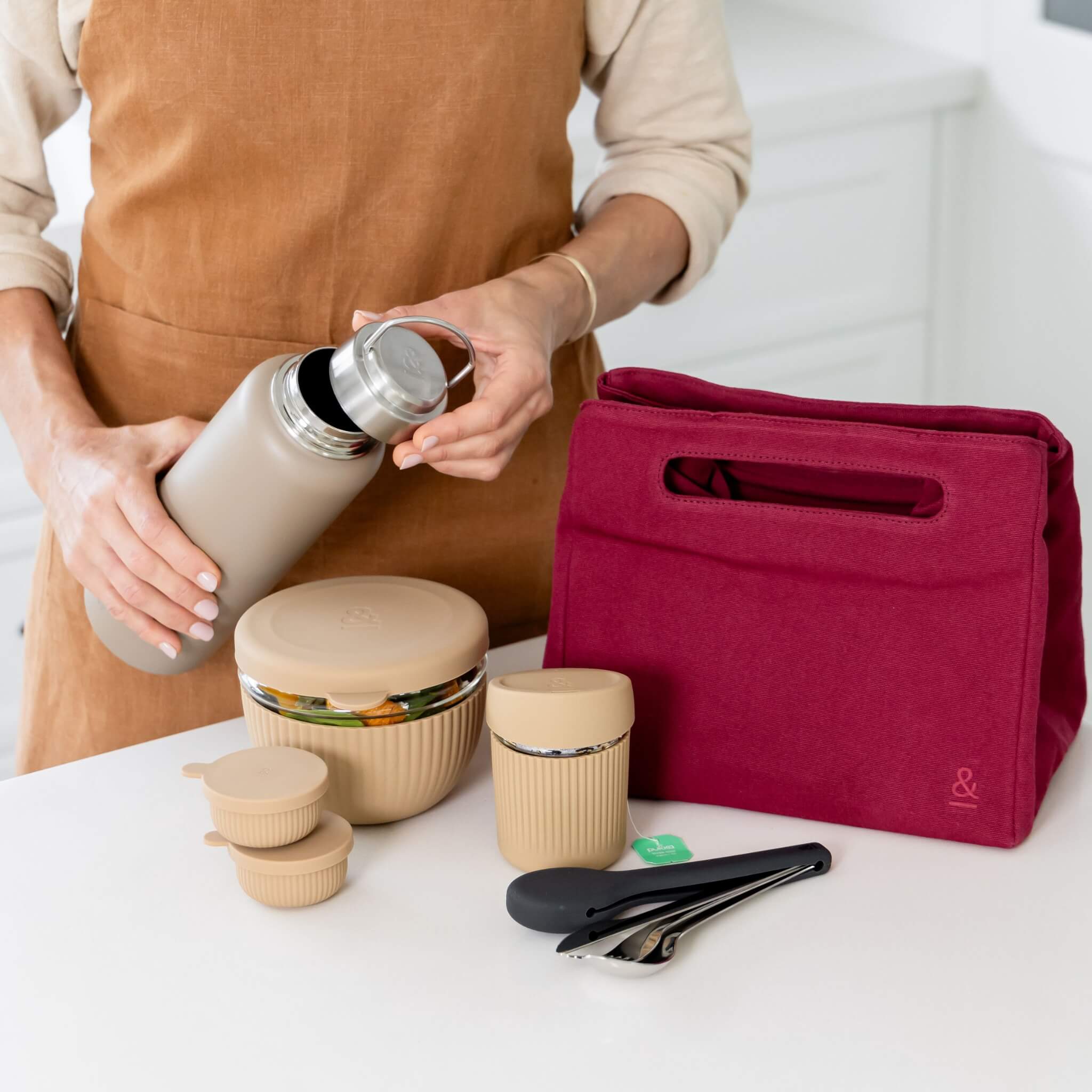 Lunch Tote | 6.2L Mulberry - Image 4