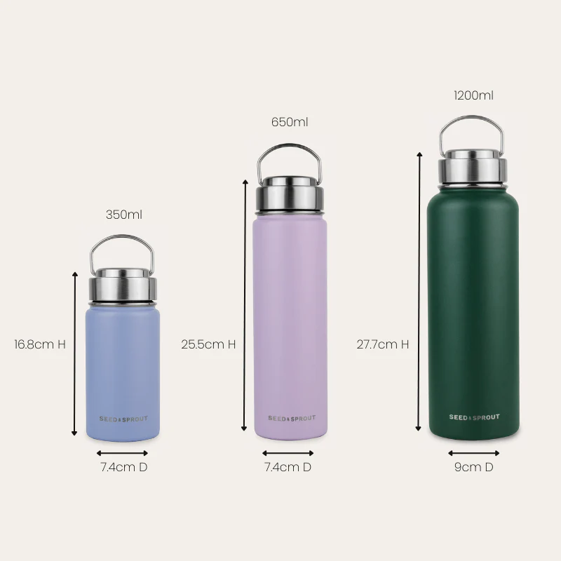 Insulated Drink Bottle 650ml | River - Image 4
