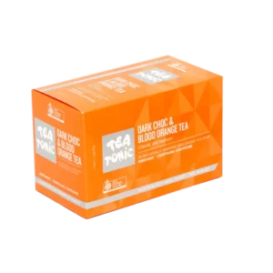 Tea Tonic - Blood Orange & Dark Chocolate Tea - 20 Teabags Box Organic