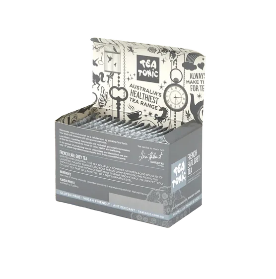Tea Tonic - French Earl Grey Tea - 20 Teabags Box - Image 2