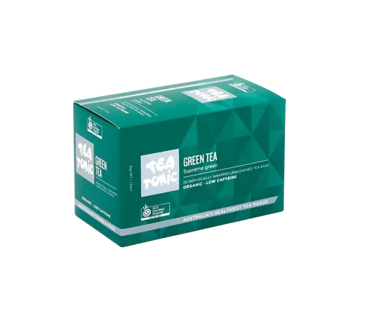 Tea Tonic - Green Tea - 20 Teabags Box Organic
