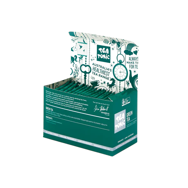 Tea Tonic - Green Tea - 20 Teabags Box Organic - Image 2