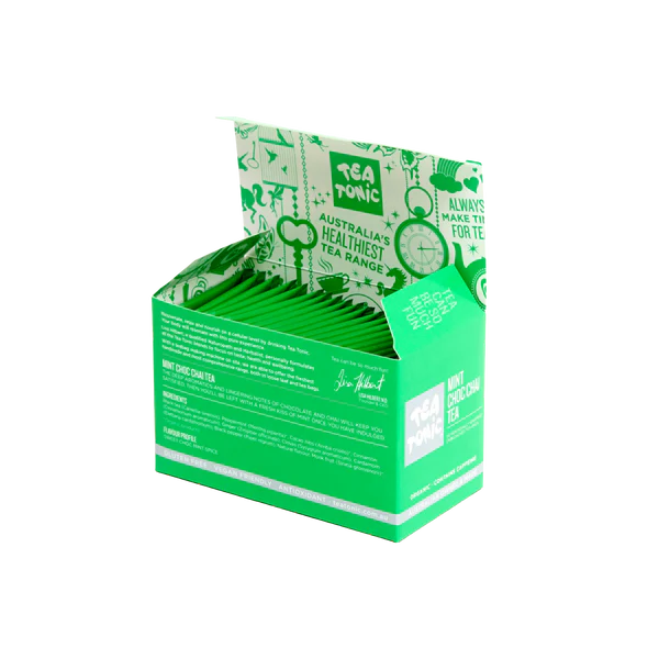 Tea Tonic - Mint Choc Chai Tea - Box 20 Teabags - Image 2