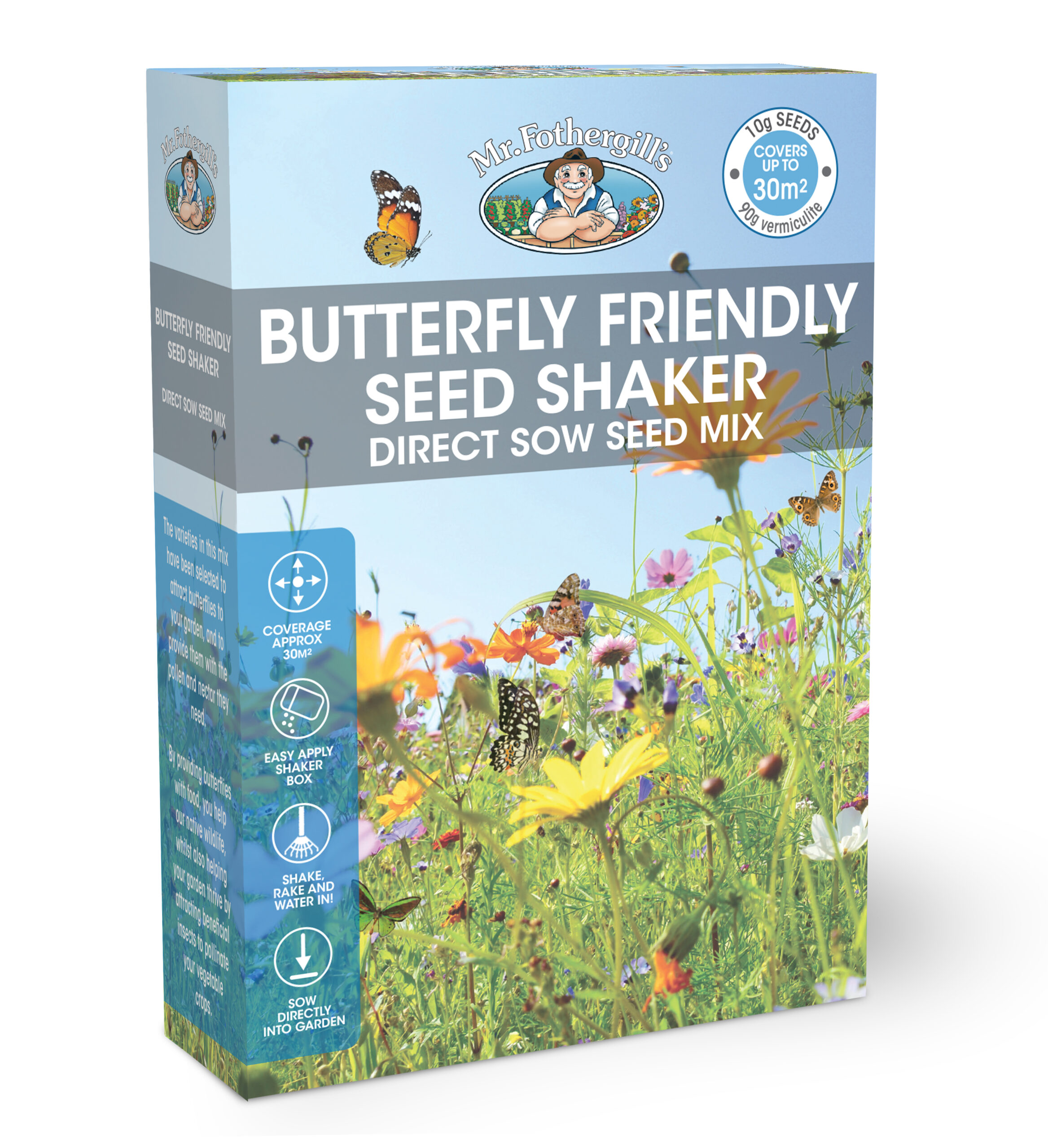Butterfly Friendly Flower Seed Shaker