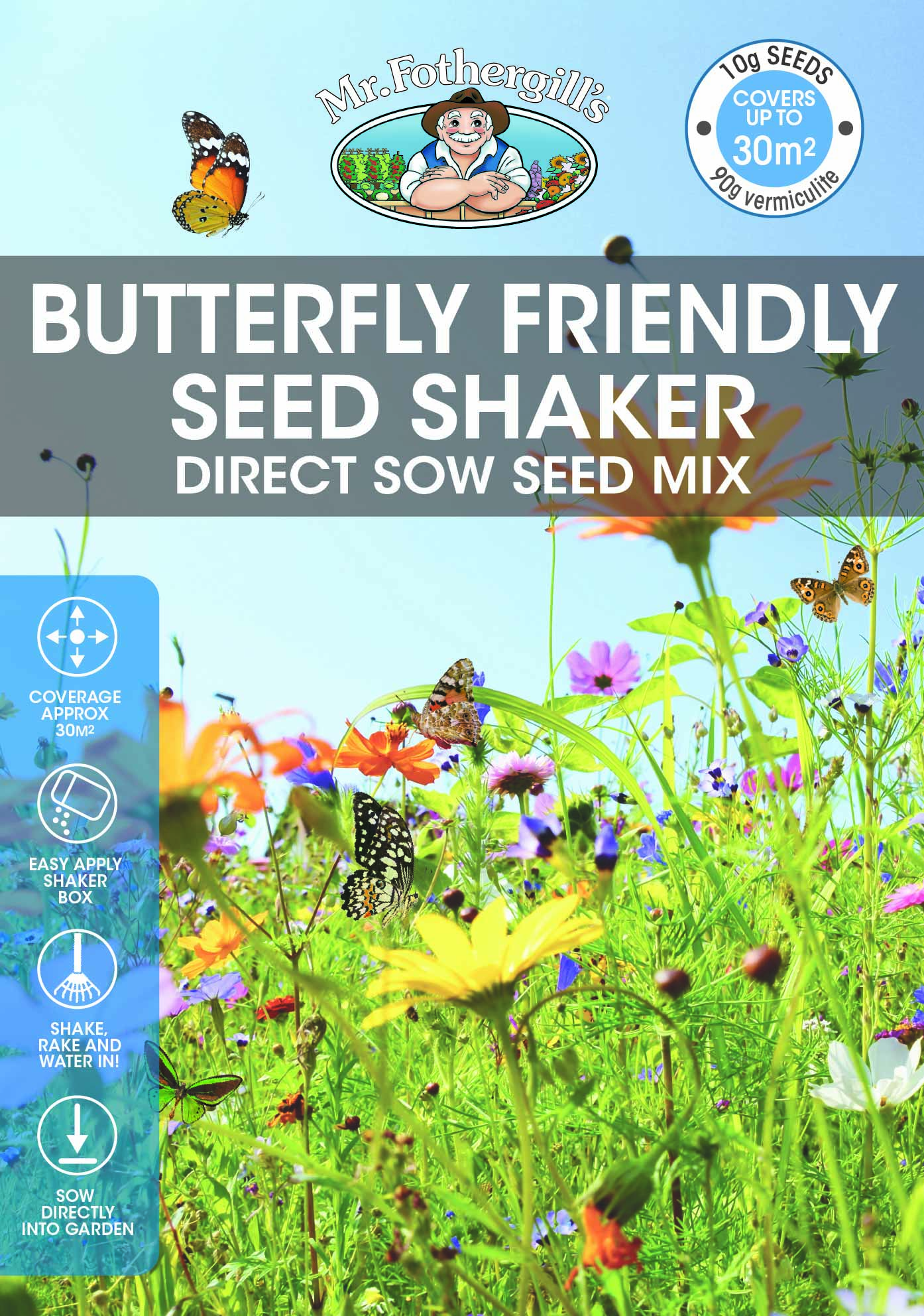 Butterfly Friendly Flower Seed Shaker - Image 2