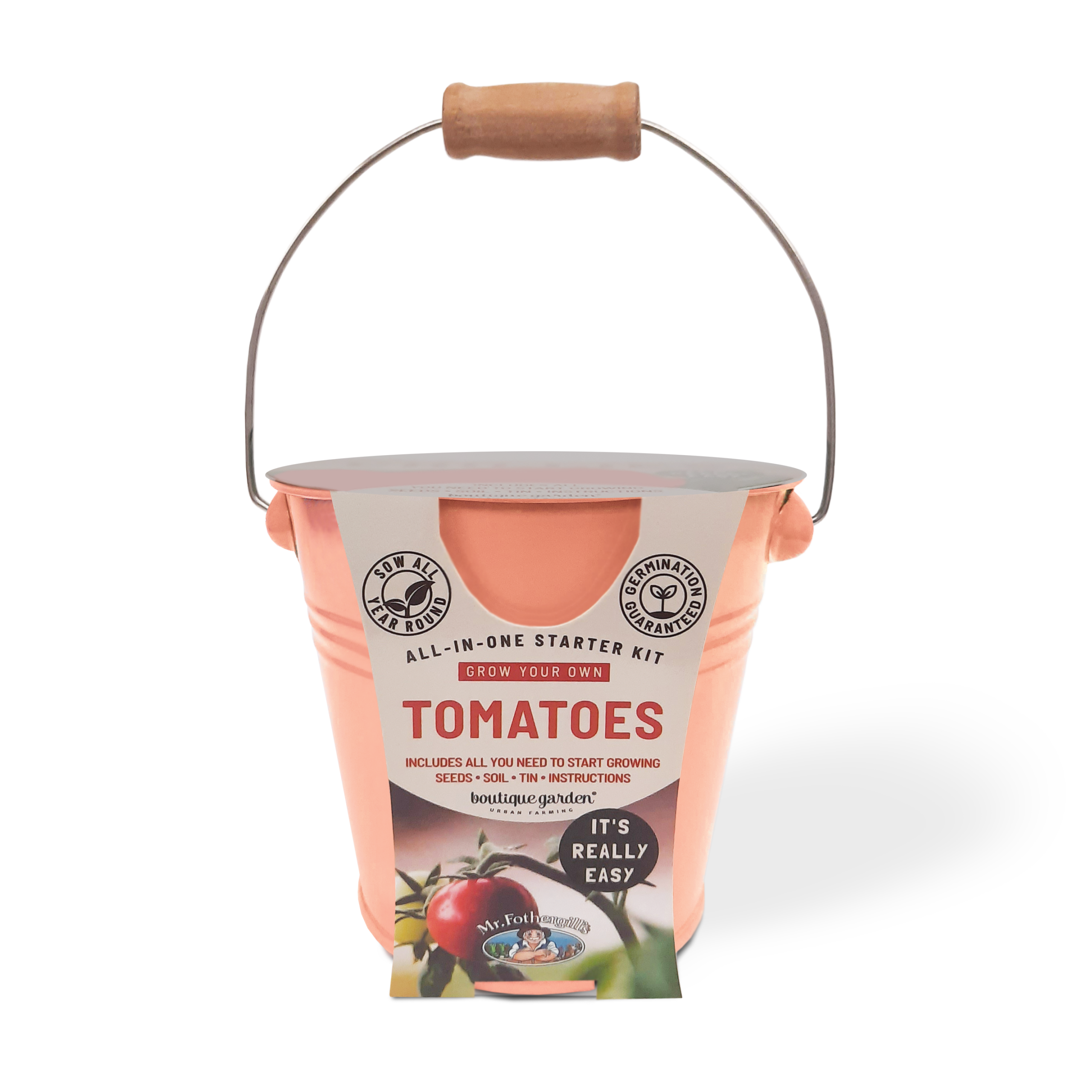 Tomato Seed Round Tin Grow Kit