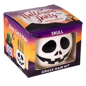 Grass Hair Kit - Halloween Party (Skull)