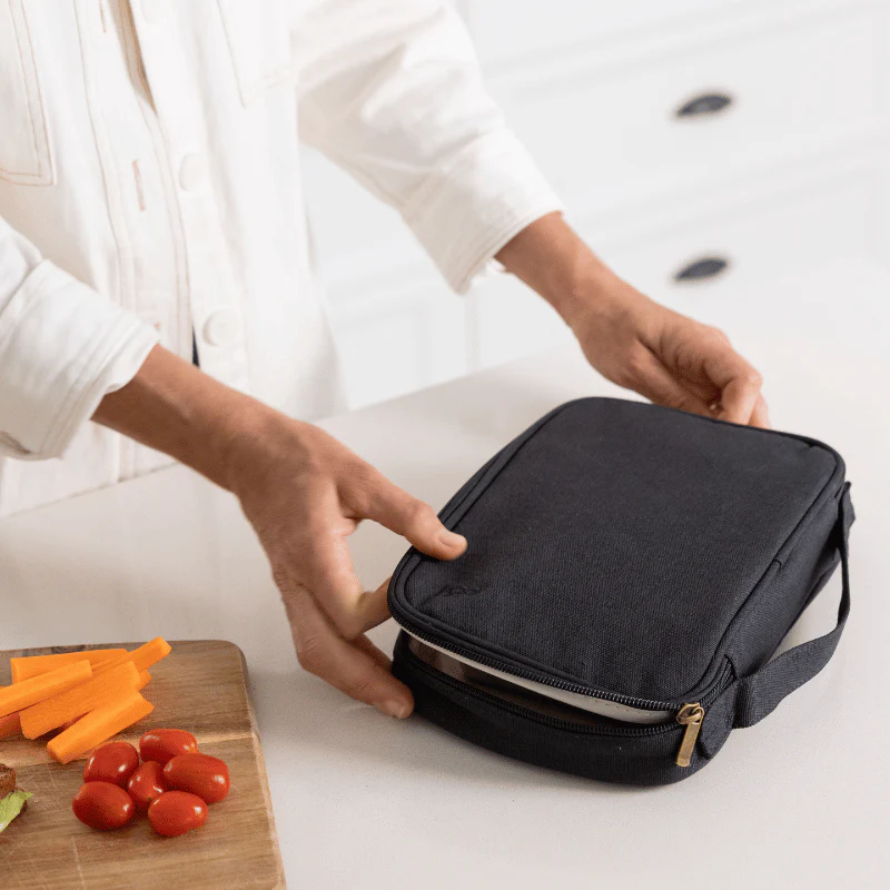 Insulated Lunch Bag | 2.5l - Charcoal - Image 4