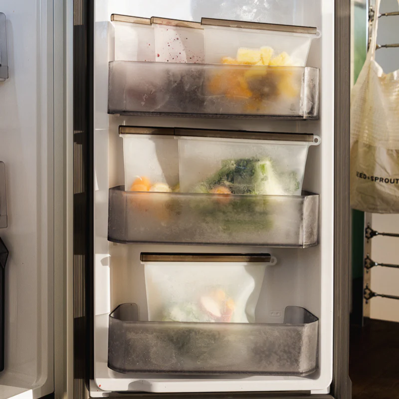 Silicone Food Pouch Set | Mixed Sizes 7pk - Image 7