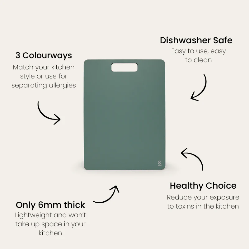 Wood Fibre Chopping Board Trio | Eucalyptus - Image 4