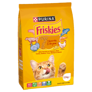 Friskies Adult Seven Favourites Dry Cat Food 2.5kg