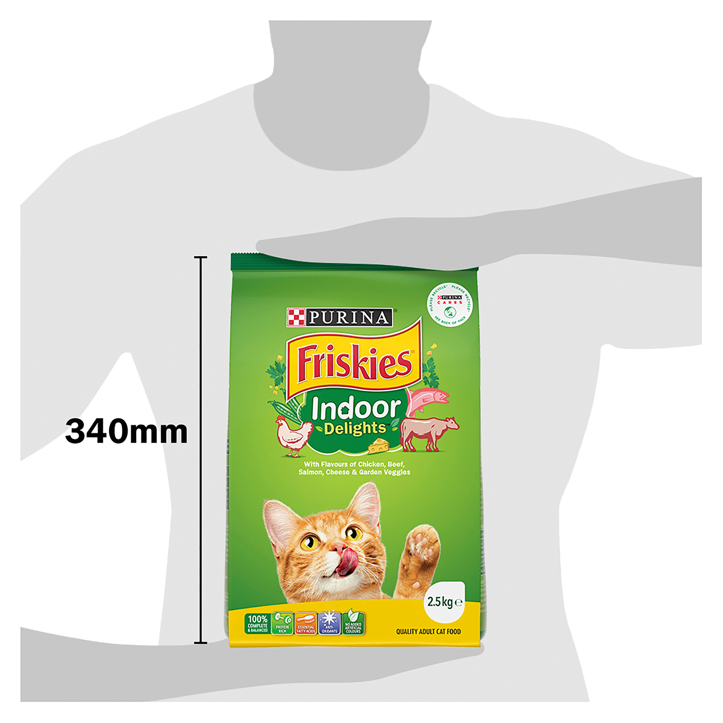 Friskies Adult Indoor Delights Dry Cat Food 2.5kg - Image 9