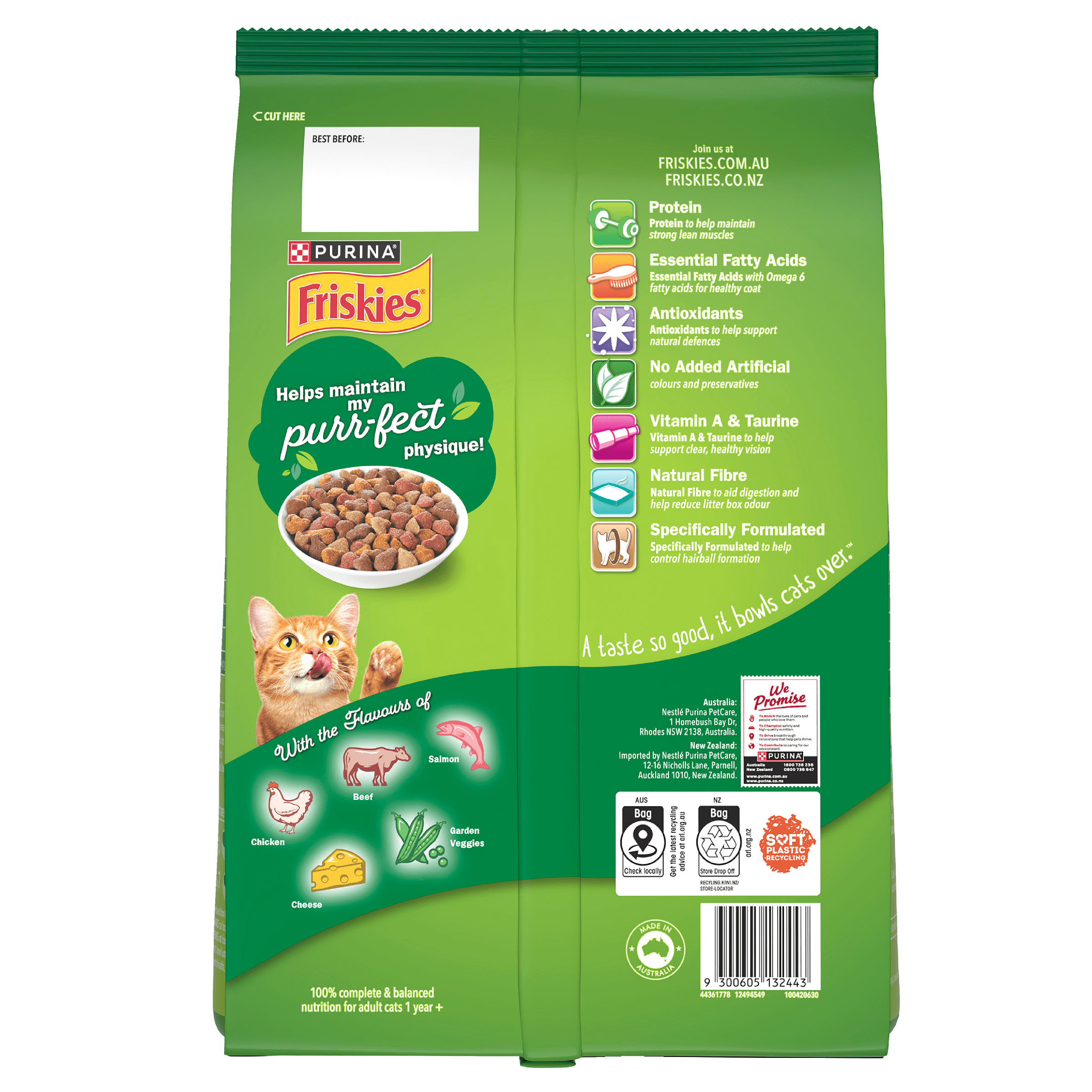Friskies Adult Indoor Delights Dry Cat Food 2.5kg - Image 3