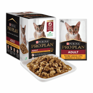 PRO PLAN Chicken in Gravy Adult Food 85gx12