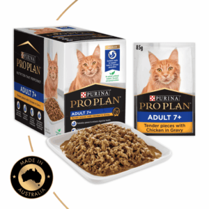 PRO PLAN Cat Food 7+ Chicken in Gravy 85g x 12