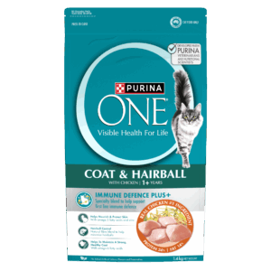 Purina ONE Adult Hairball Chicken Dry Cat Food Bag 1.4kg