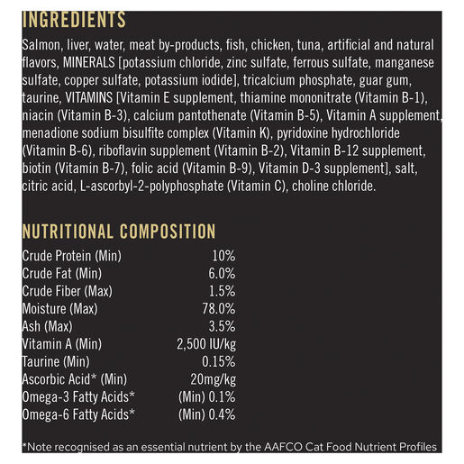 PRO PLAN Salmon & Tuna Entrée Wet Food Adult 11+Cat 85gx24 - Image 5
