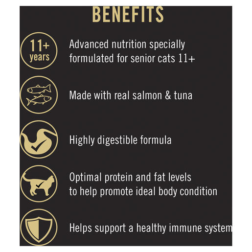 PRO PLAN Salmon & Tuna Entrée Wet Food Adult 11+Cat 85gx24 - Image 7