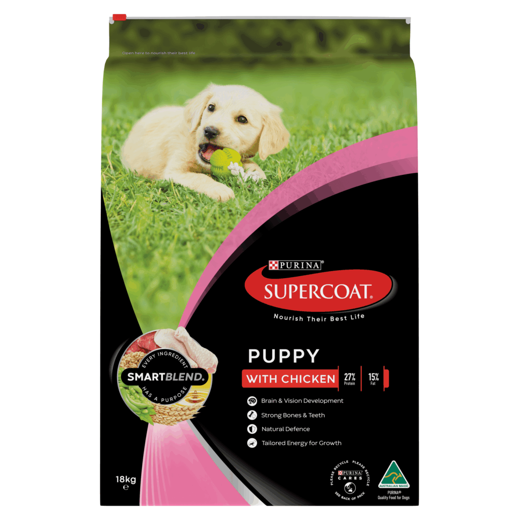 SUPERCOAT® SMARTBLEND® Puppy Dog Food With Chicken 18kg