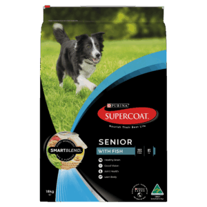 SUPERCOAT® SMARTBLEND® Senior Dog Food With Fish 18kg